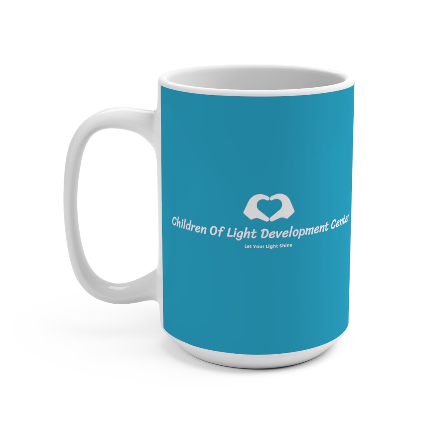 Delightful "Children of Light Development Center" Ceramic Coffee Mug 15oz