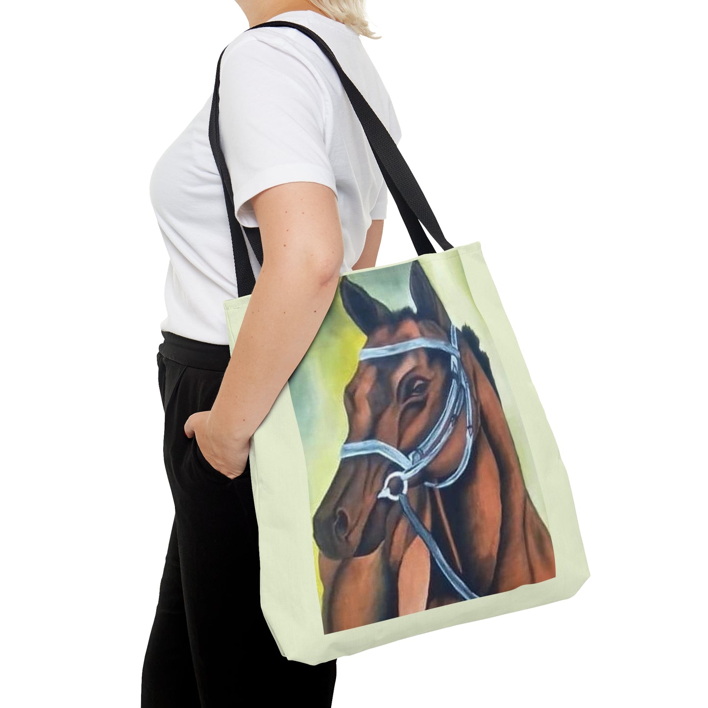 "The Mare" Tote Bag - The Perfect Bag for Horse Lovers - Artwork designed by African Artist, Wambi Joseph