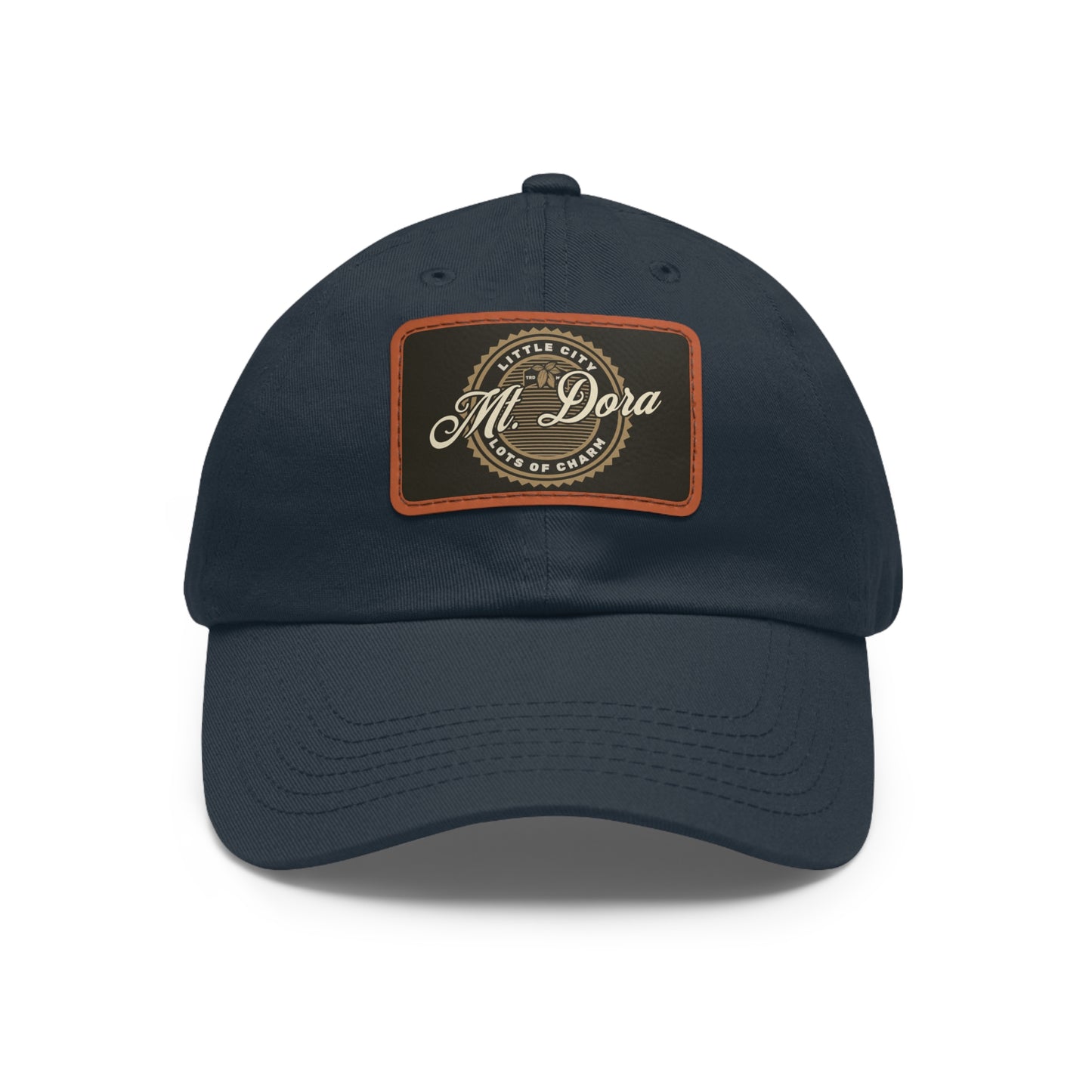 Mt. Dora Charm Hat with Leather Patch