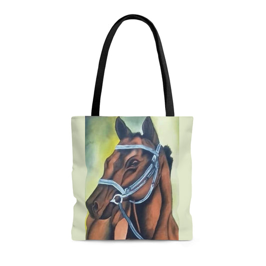 "The Mare" Tote Bag - The Perfect Bag for Horse Lovers - Artwork designed by African Artist, Wambi Joseph