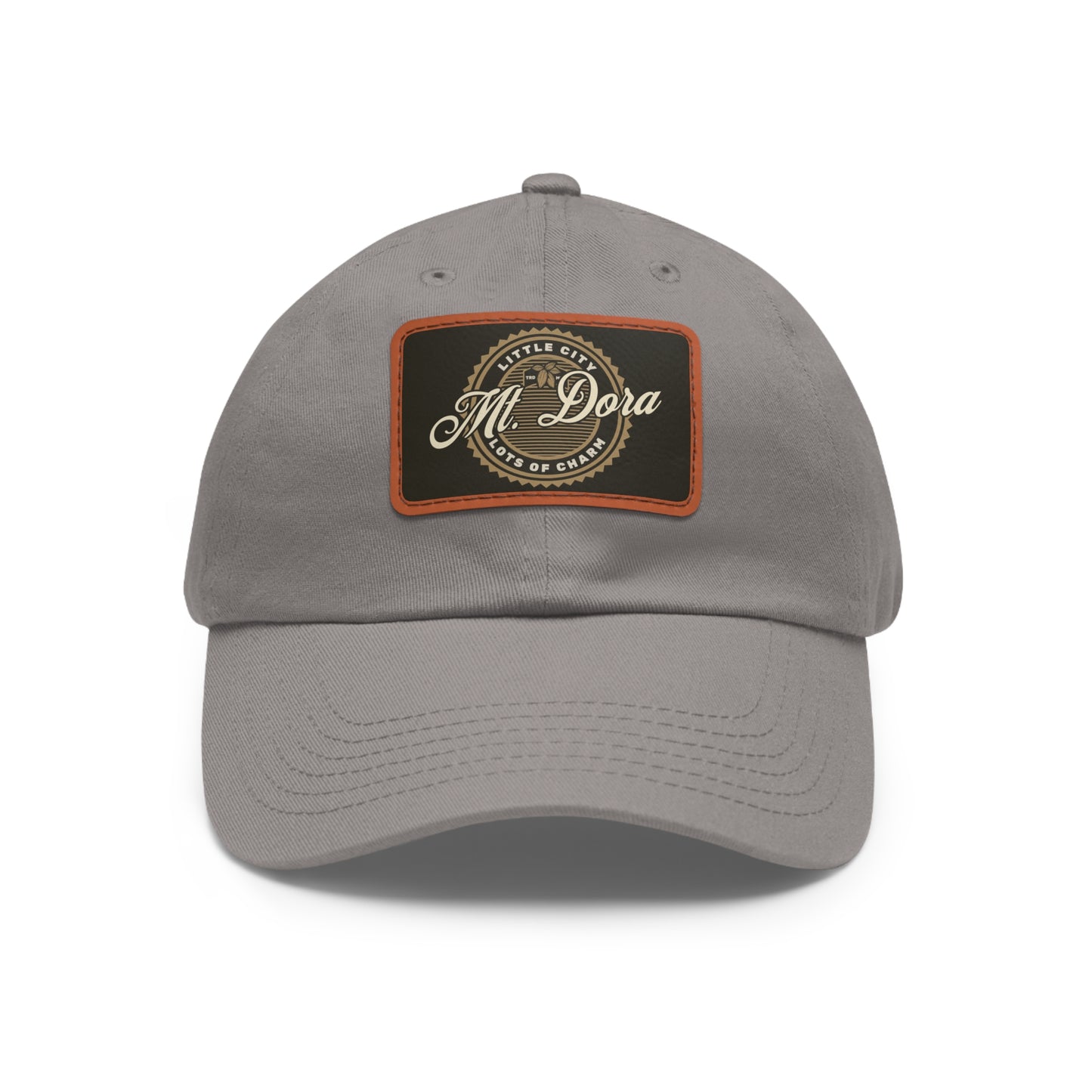 Mt. Dora Charm Hat with Leather Patch