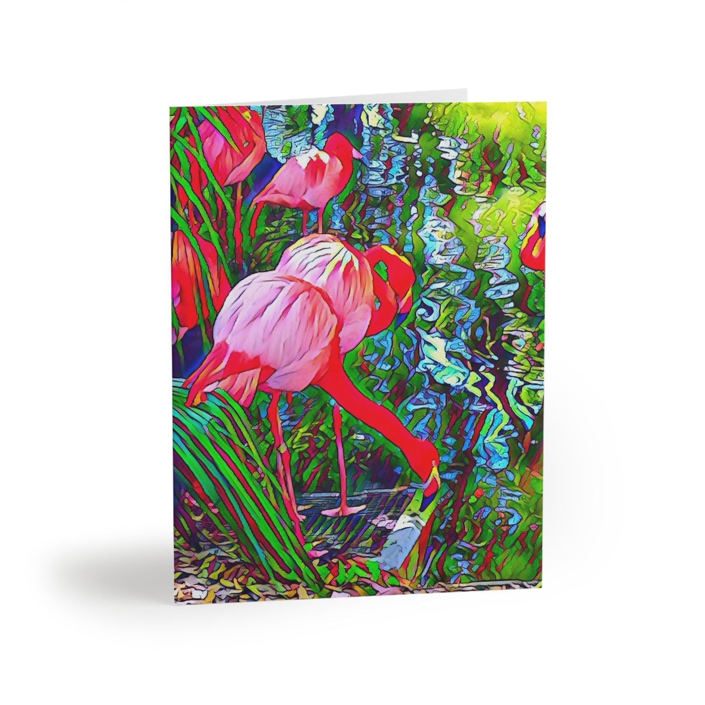 Flamingo Stationary & Greeting cards (8, 16, and 24 pcs)