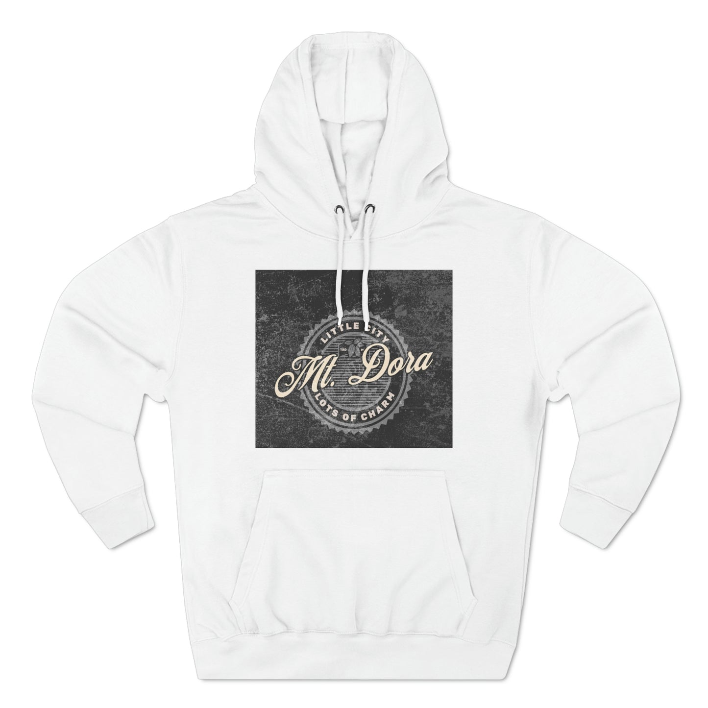 Mt. Dora Little City, Lots of Charm Unisex Premium Pullover Hoodie