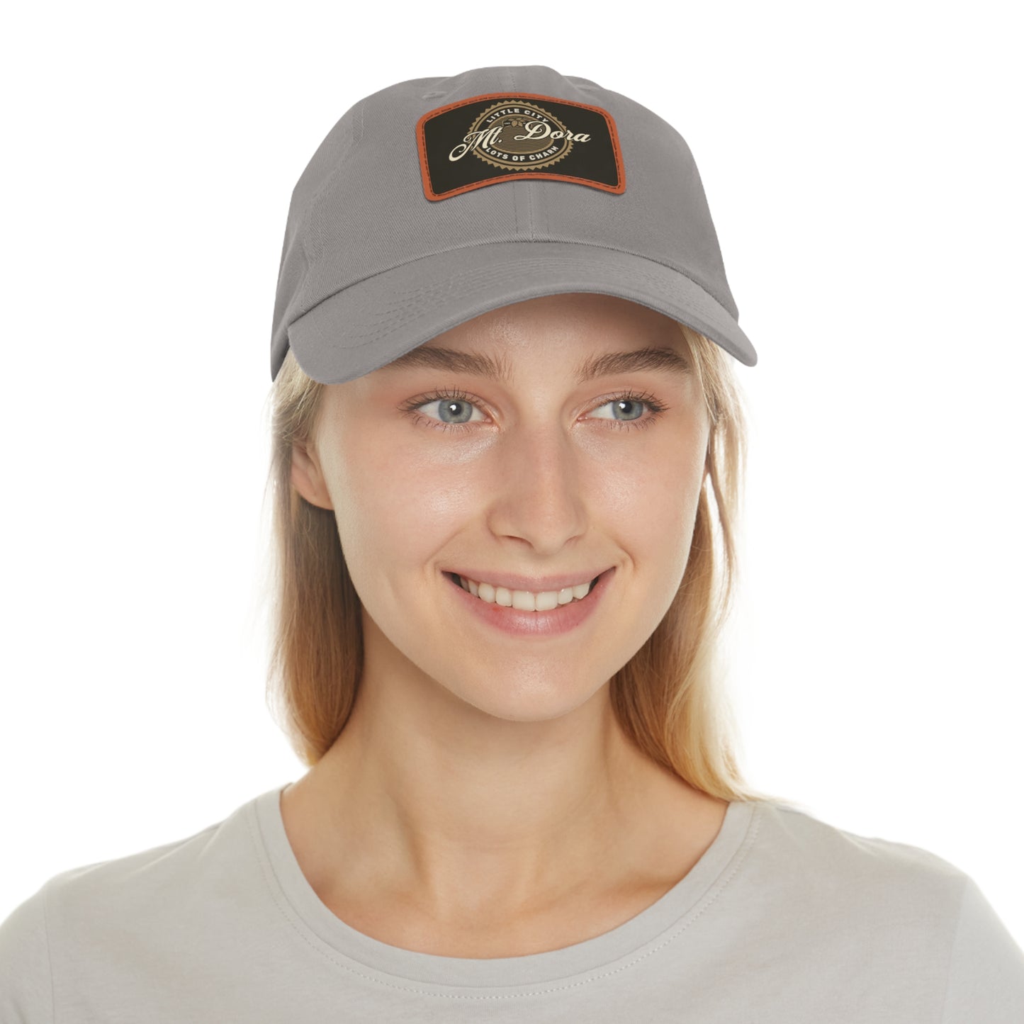 Mt. Dora Charm Hat with Leather Patch