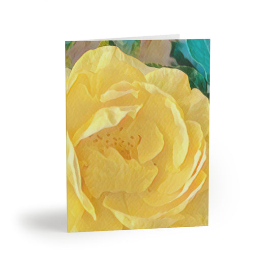 Yellow Rose "Thank you" Greeting cards (8, 16, and 24 pcs)