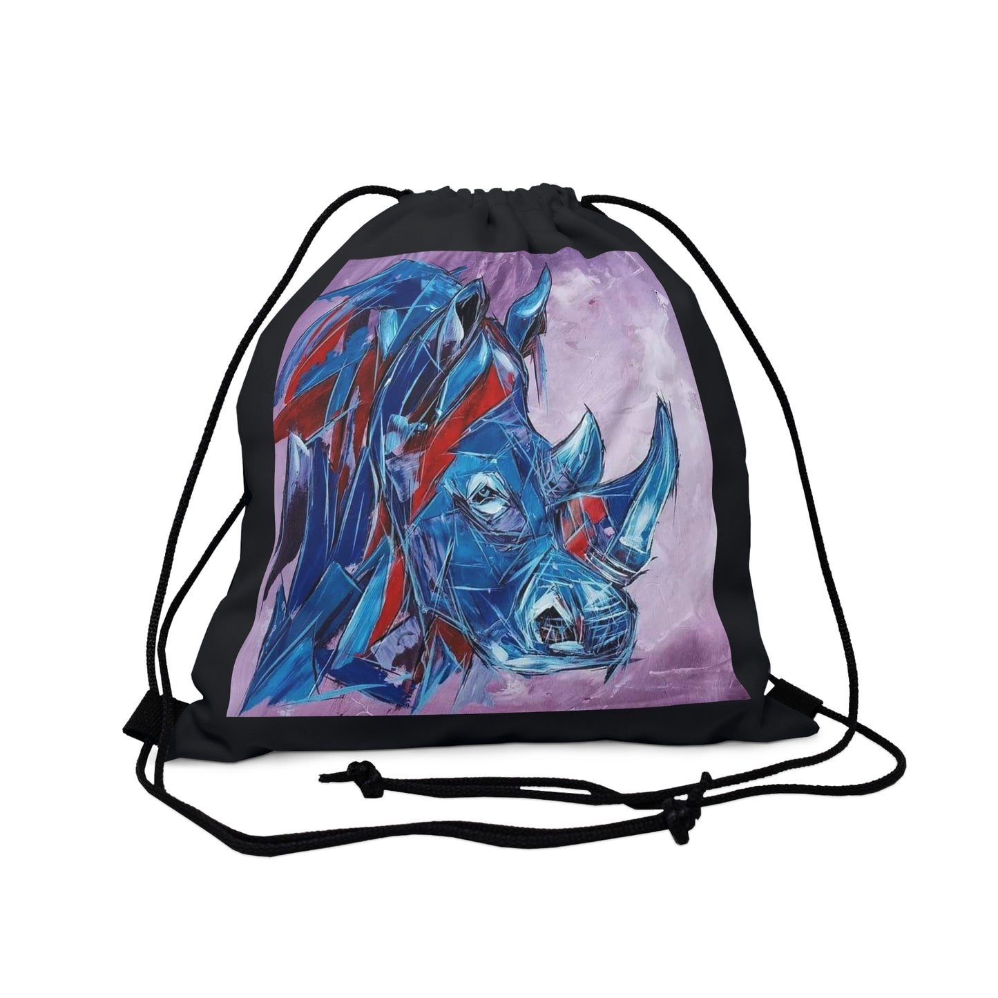 Blue Rhino Black Trim Outdoor Drawstring Bag