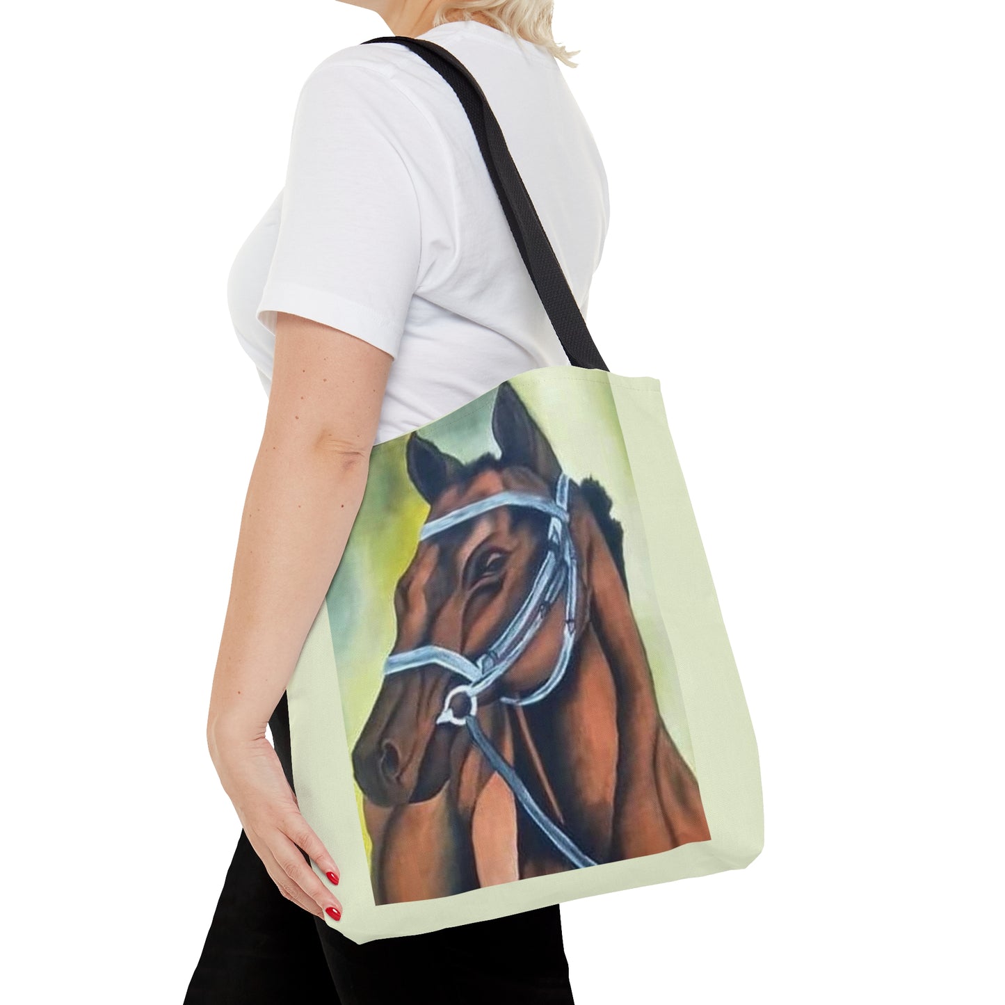 "The Mare" Tote Bag - The Perfect Bag for Horse Lovers - Artwork designed by African Artist, Wambi Joseph