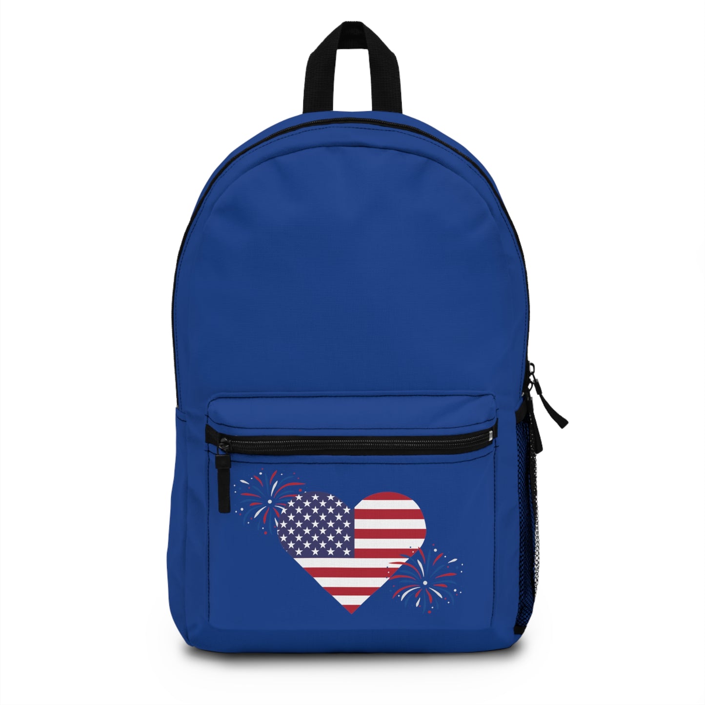 Patriot American Flag Royal Blue Backpack