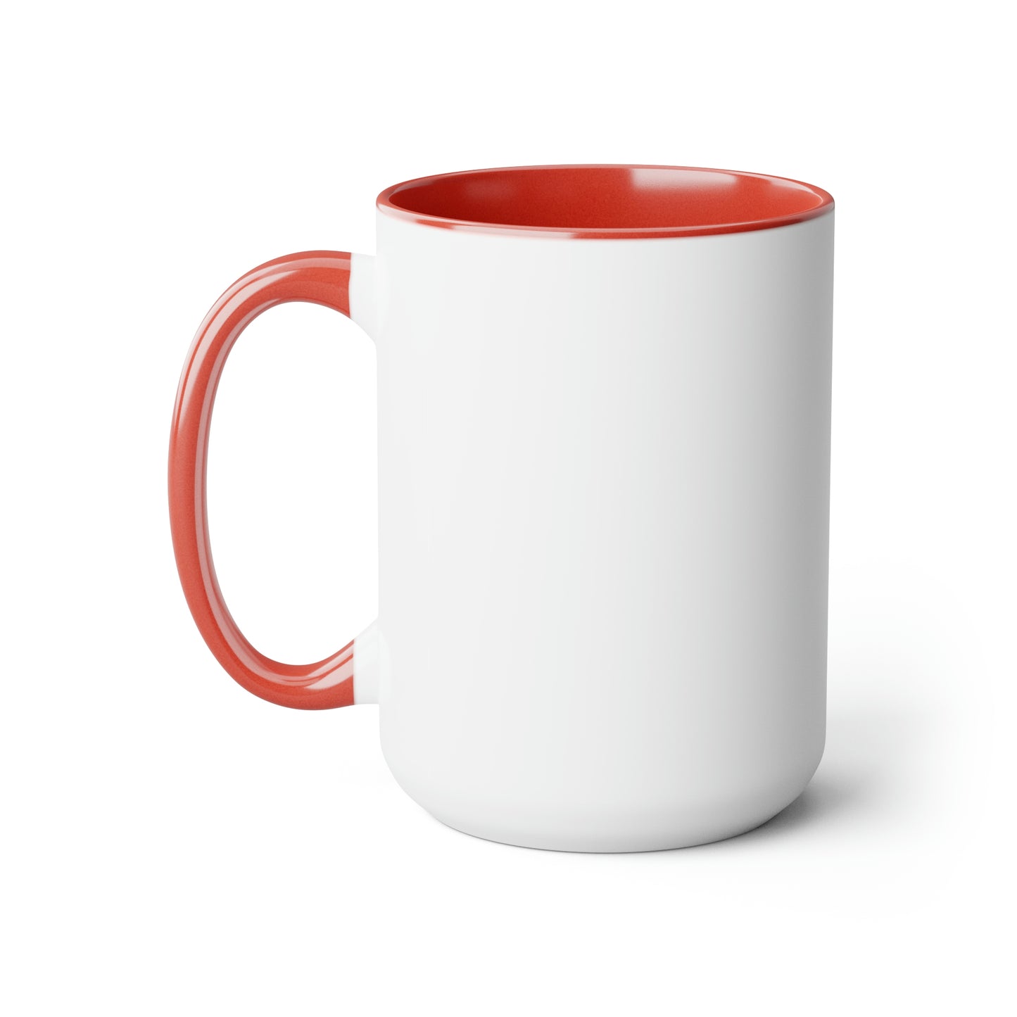 -Tone Coffee Mugs, 15oz