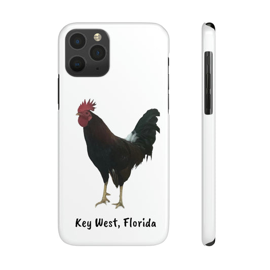 Key West Rooster Slim Phone Cases, Case-Mate