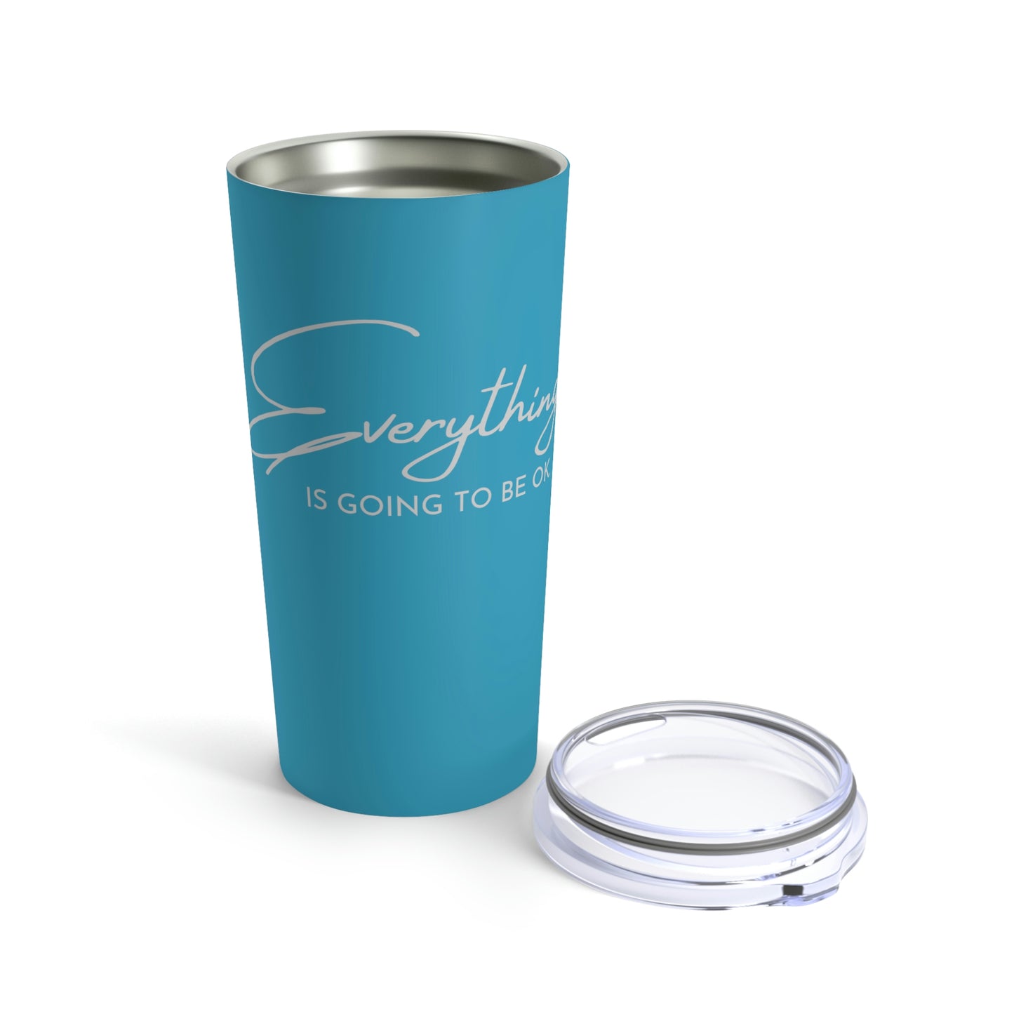 Everything is going to be OK - Stainless Steel 20oz Tumbler with Lid