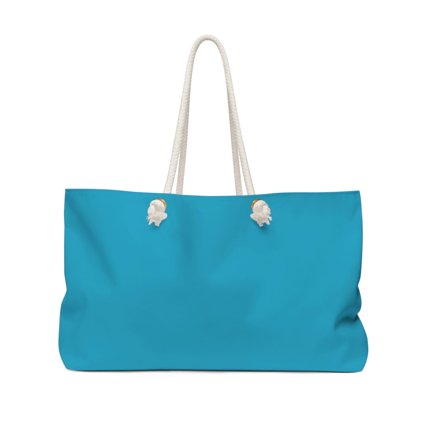 "Everything is going to be Ok"  Turquoise Weekender Tote Bag