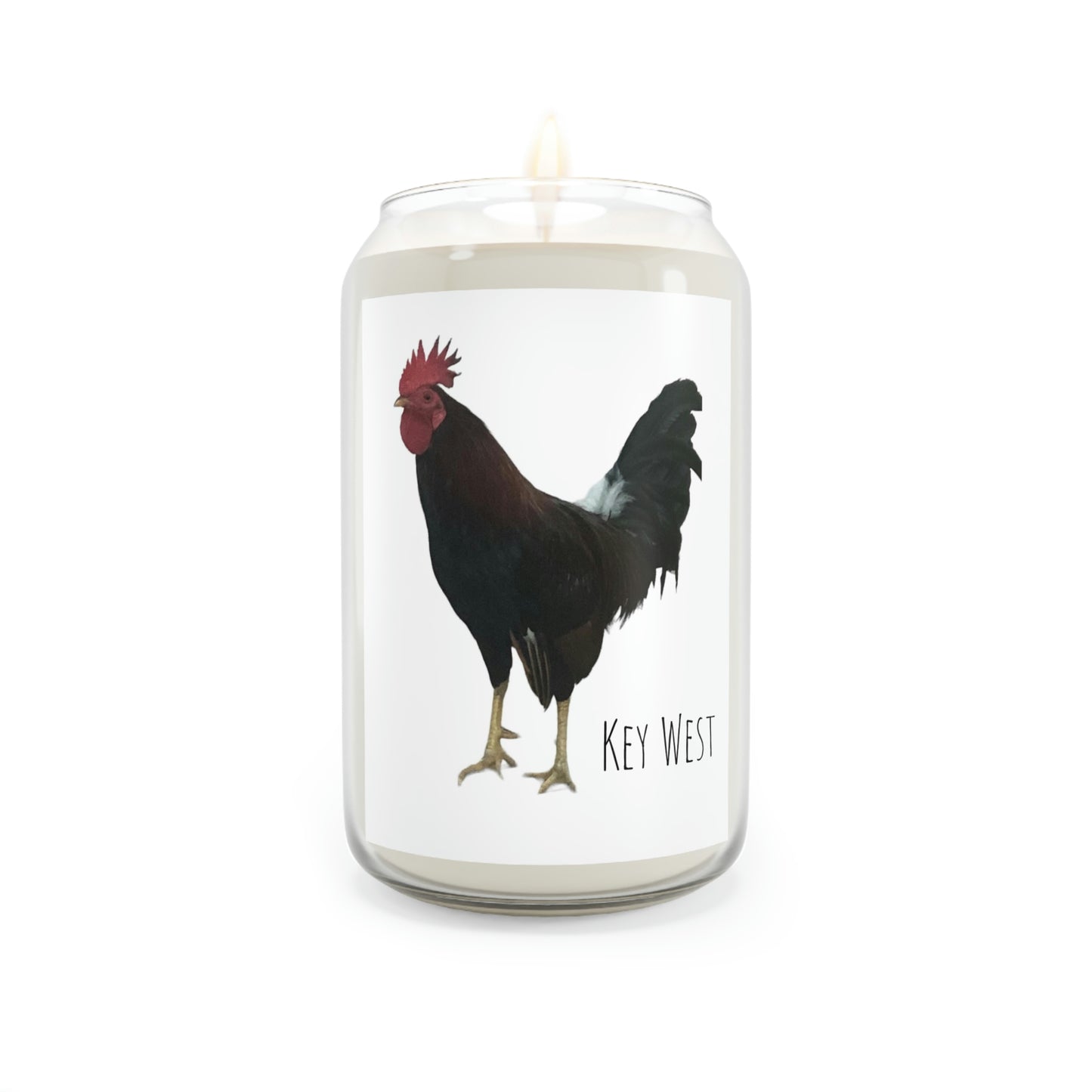 "Key West Rooster" Scented Candle, 13.75oz